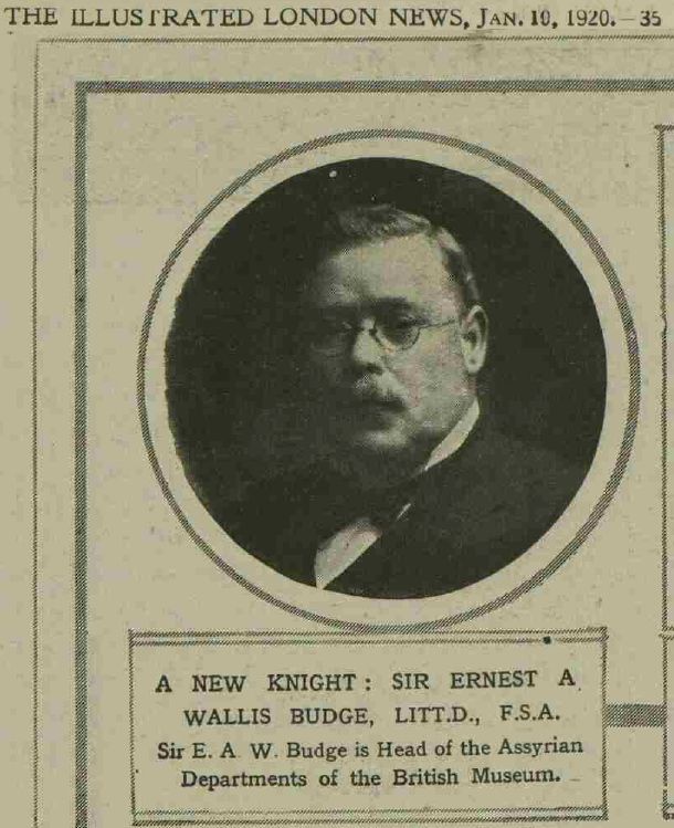 Budge, E. A. Wallis
