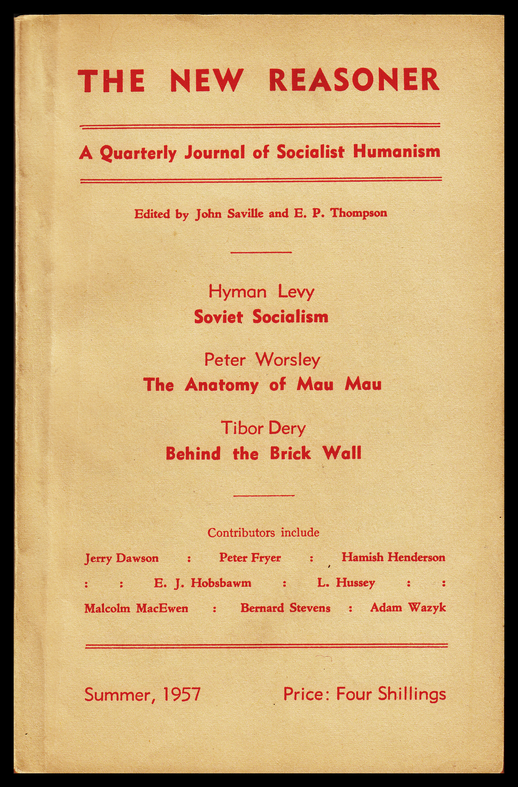 Thompson, E. P.