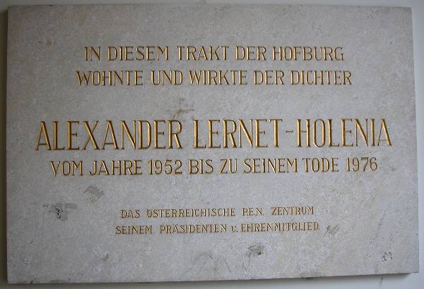 Lernet-Holenia, Alexander