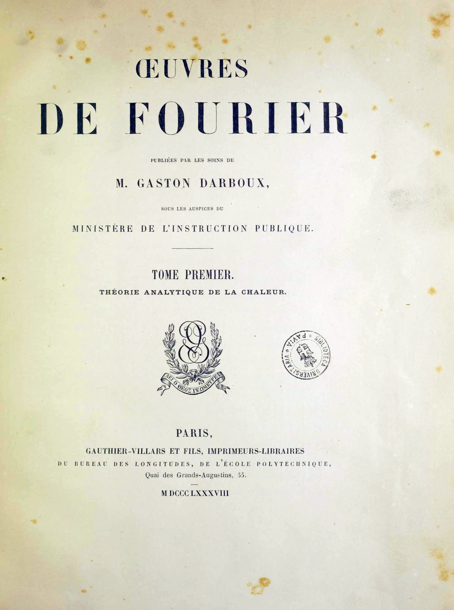 Fourier, Joseph