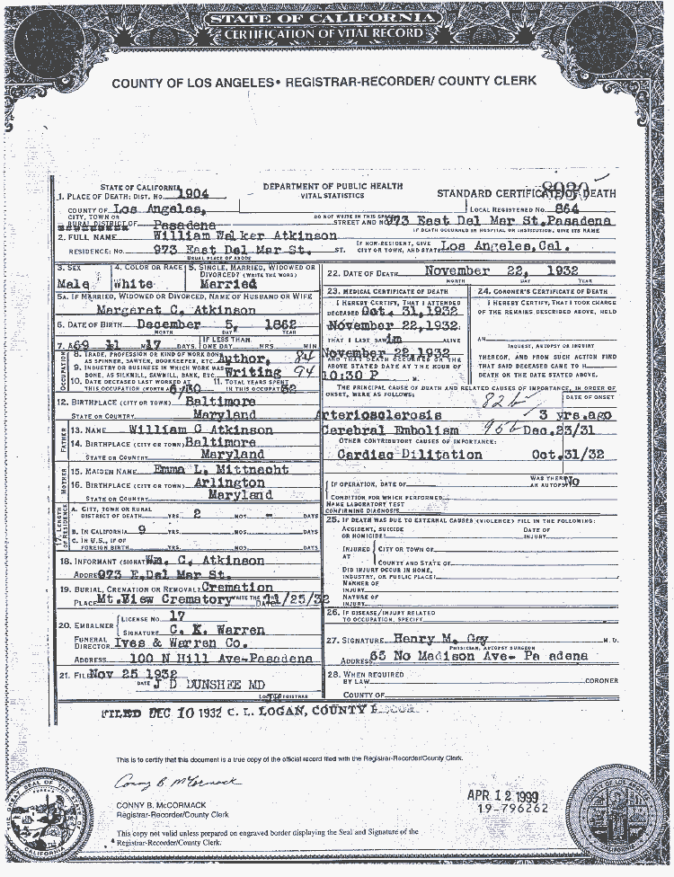 William Walker Atkinson