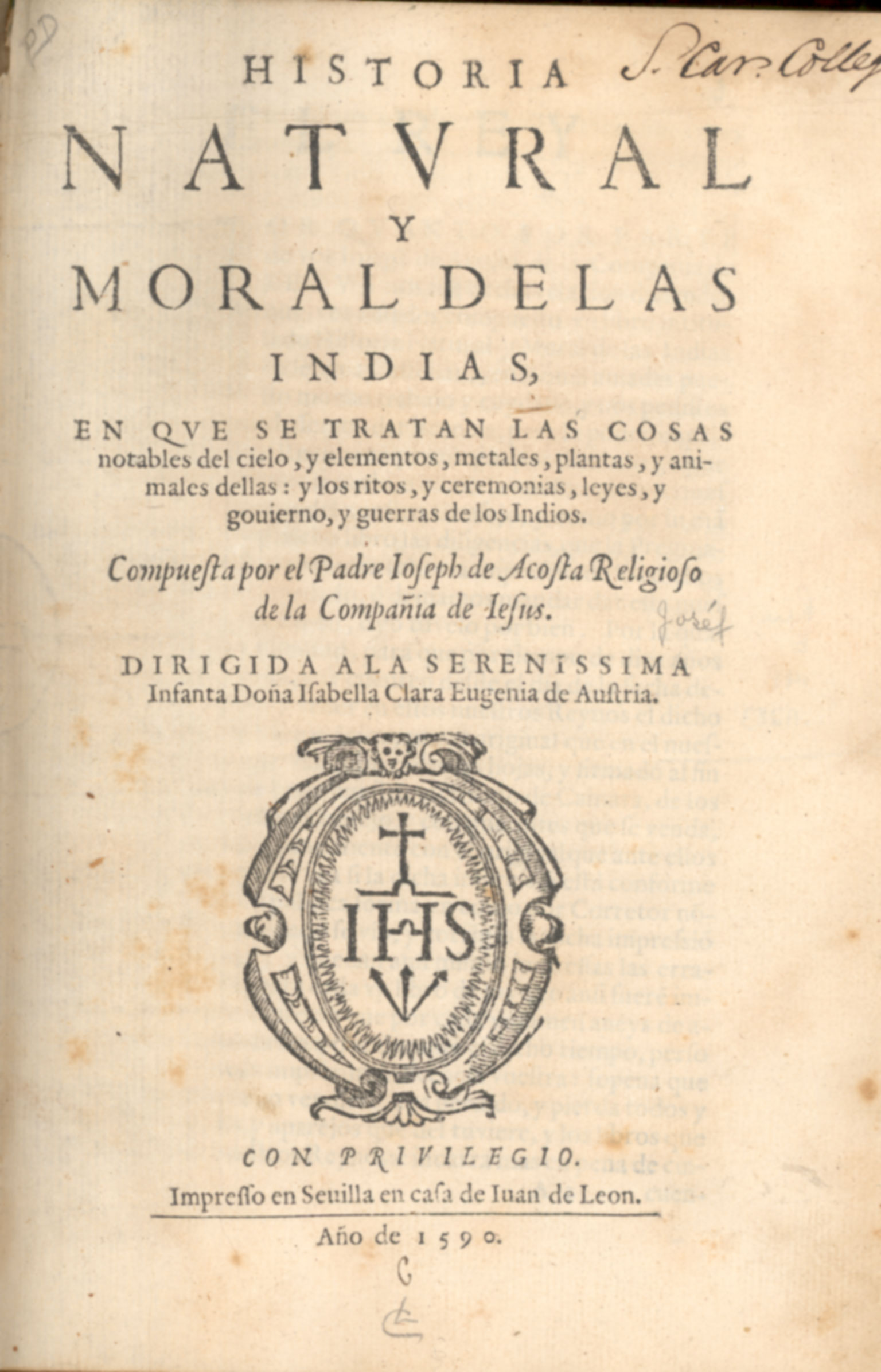 Acosta, Jose de