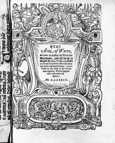 Machiavelli, Niccolo