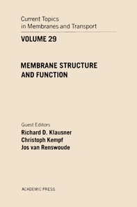 Current Topics in Membranes and Transport