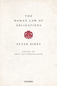 Roman Law of Obligations