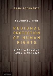Regional Protection of Human Rights Pack