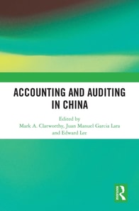 Accounting and Auditing in China