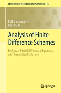 Analysis of Finite Difference Schemes