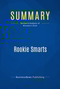 Summary: Rookie Smarts