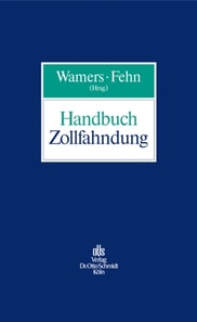 Handbuch Zollfahndung