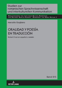 Oralidad y poesia en traduccion
