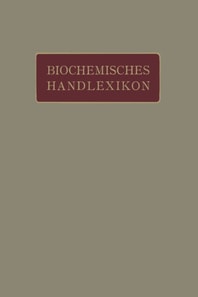 Biochemisches Handlexikon