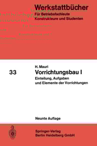 Vorrichtungsbau I