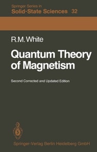 Quantum Theory of Magnetism