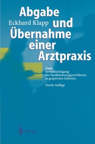 Abgabe und Übernahme einer Arztpraxis