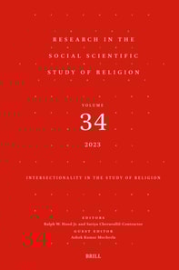 Research in the Social Scientific Study of Religion, Volume 34