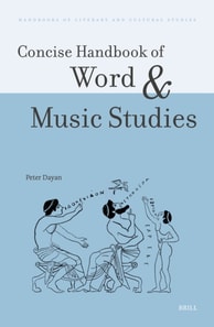Concise Handbook of Word and Music Studies