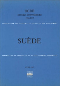 Etudes economiques de l'OCDE : Suede 1987