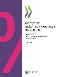 Comptes nationaux des pays de l'OCDE, Comptes des administrations publiques 2019