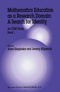 Mathematics Education as a Research Domain: A Search for Identity