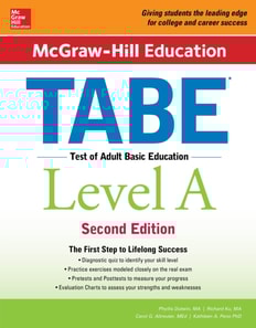 McGraw-Hill Education TABE Level A, Second Edition