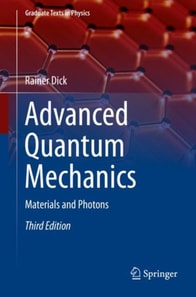 Advanced Quantum Mechanics