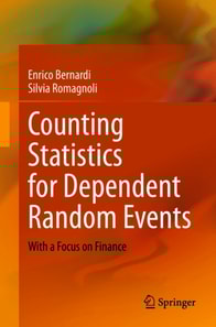 Counting Statistics for Dependent Random Events