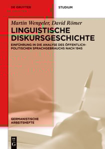 Linguistische Diskursgeschichte