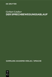 Sprechbewegungsablauf