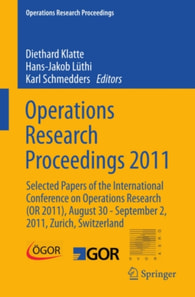 Operations Research Proceedings 2011