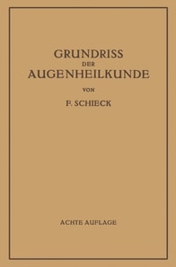 Grundriss der Augenheilkunde für Studierende