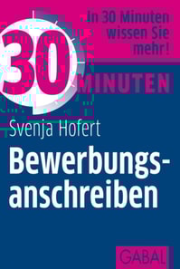30 Minuten Bewerbungsanschreiben