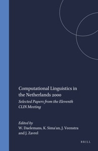 Computational Linguistics in the Netherlands 2000