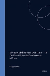 Law of the Sea in Our Time