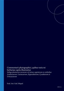 Commentarii phytographici, quibus varia rei herbariae capita illustrantur