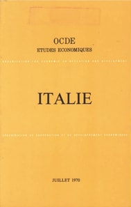 Etudes economiques de l'OCDE : Italie 1970