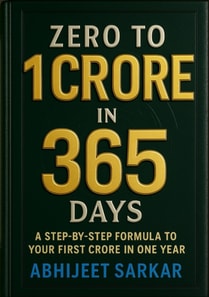 Zero to 1 Crore in 365 Days: A Step-by-Step Formula to Your First Crore in One Year