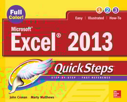 Microsoft(R) Excel(R) 2013 QuickSteps