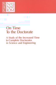 On Time to the Doctorate