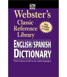 Webster's English-Spanish Dictionary, Grades 6 - 12