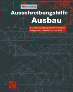 Ausschreibungshilfe Ausbau
