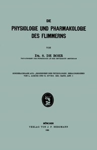 Die Physiologie und Pharmakologie des Flimmerns