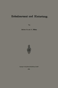 Erdsalzarmut und Entartung