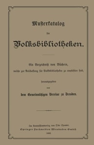 Musterkatalog für Volksbibliotheken