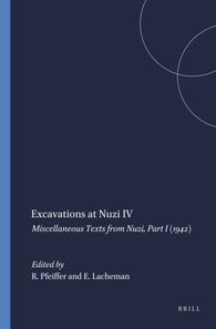 Excavations at Nuzi IV