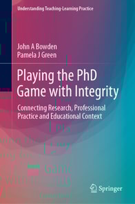 Playing the PhD Game with Integrity