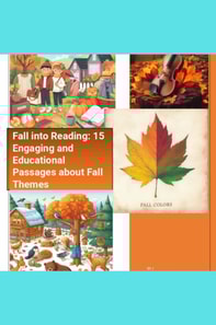 Fall into Reading 15 Engaging and Educational  Passages about Fall Themes