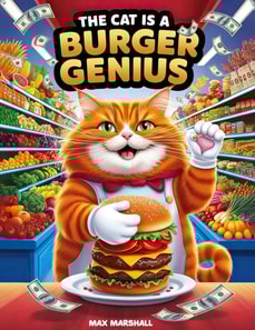Cat is a Burger Genius