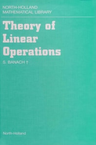 Theory of Linear Operations