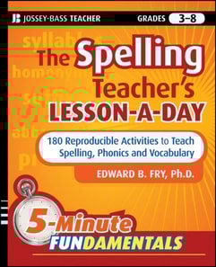 Spelling Teacher's Lesson-a-Day